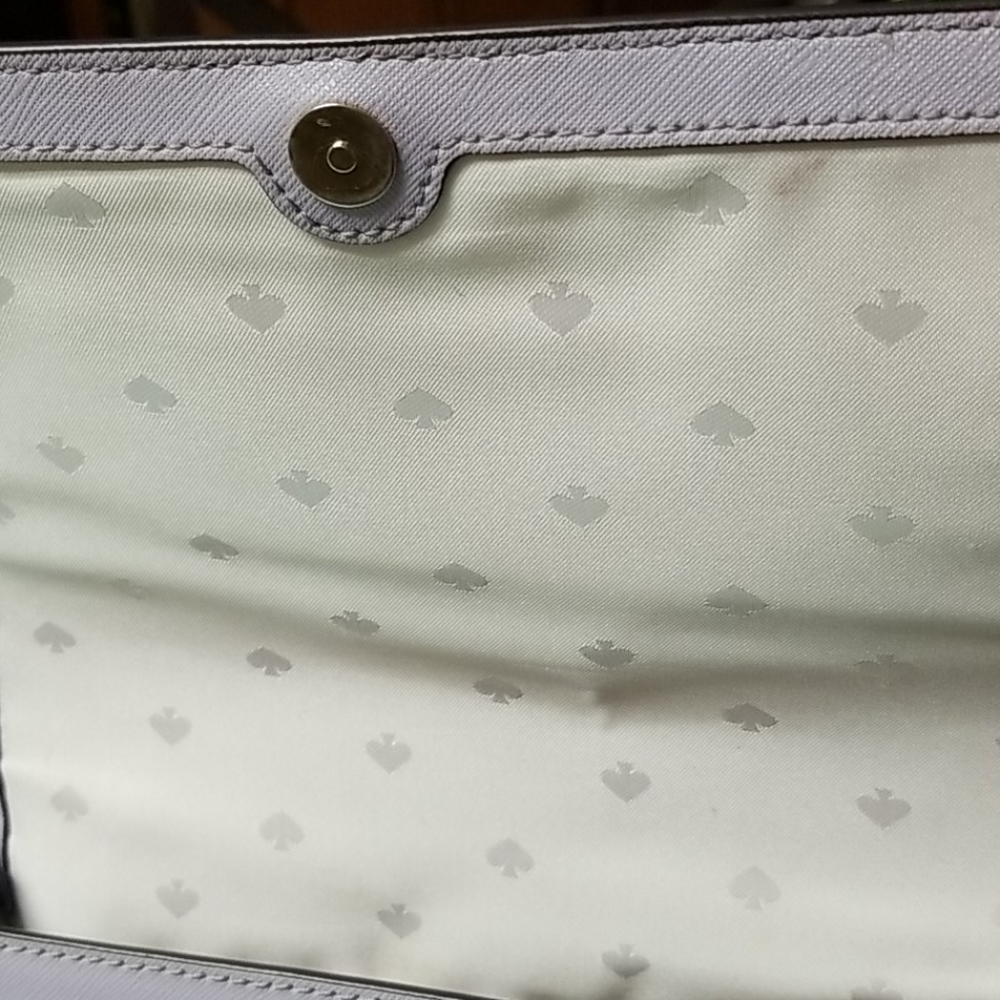 Kate spade lavender purse - Picture 4 of 7